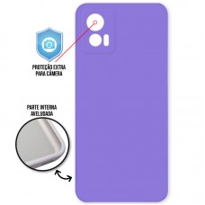 Capa Motorola Moto Edge 30 Lite - Cover Protector Roxa
